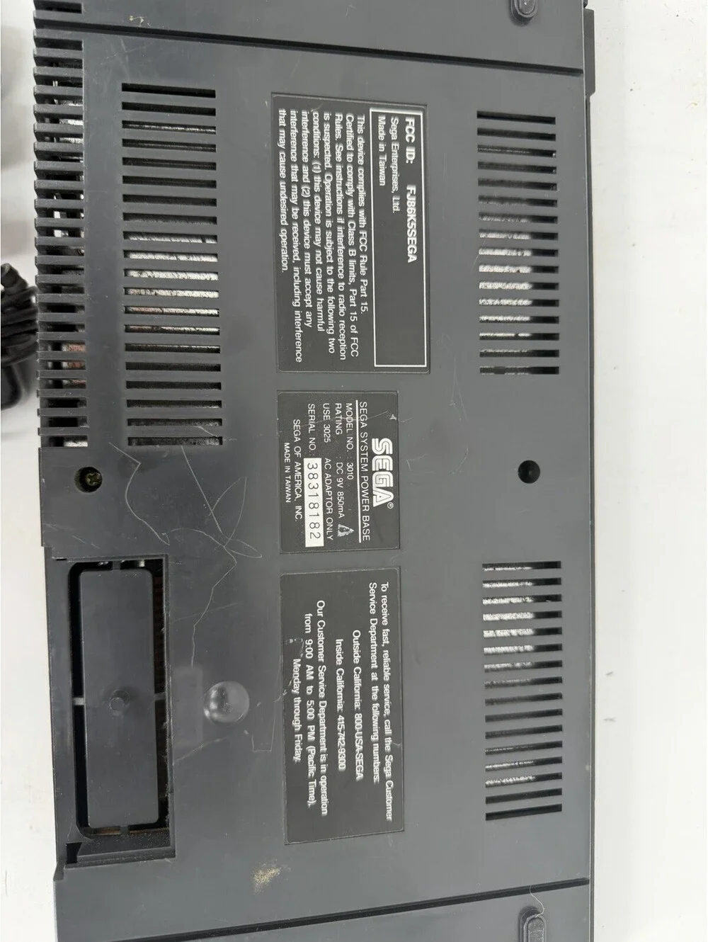 Sega master system